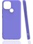 General Mobile 21 Kılıf Mat Esnek Biye Silikon Kılıf-Lila 1