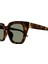 Saint Laurent Paris SL M143 003 51-23 Kadın Güneş Gözlüğü – Kahverengi Asetat Çerçeve, Yeşil Mat Cam, UV400 2