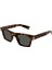 Saint Laurent Paris SL719 003 47-22 Kadın Güneş Gözlüğü – Kahverengi Asetat Çerçeve, Füme Mat Cam, UV400 1