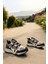 101 24807 Emery Bej Lacivert Sneaker Tam Ortopedik Erkek Günlük Spor Ayakkabı 4