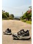 101 24807 Emery Bej Lacivert Sneaker Tam Ortopedik Erkek Günlük Spor Ayakkabı 5