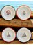 4 Adet 16 Cm Emaye Yemek Tabağı, Servis Tabağı, Emaye Tabak, Meze Tabağı, Sunum, Meyve, Marine Set 1