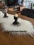 Beyaz Kürklü Peluş Masa Örtüsü Şık Dekoratif Lüks Elegant Modern Dekoratif Runner 4