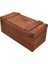 Tuns Woods Yazı Veya Logolu Kayın Ahşap Kutu Metal Klipsli 35 x 15 x 15 cm 5