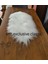 Beyaz Kürklü Peluş Masa Örtüsü Şık Dekoratif Lüks Elegant Modern Dekoratif Runner. 5