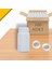 Plastik Numune Saklama Şişesi 250 ml Geniş Boyunlu | Gıda Uyumlu | Kimyasala Dayanıklı (100'LÜ Paket) 1