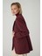 Pıenza Bordo Blazer Kadın Ceket 3