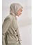 Monogram Desen Ithal Vual Şal - Natural 3
