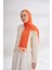 Monogram Desen Ithal Vual Şal - Orange 2