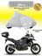 Honda Vfr 800 x Crossrunner Arka Çanta Uyumlu Motosiklet Brandası,örtüsü Gri 1