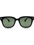 Glasses GL309 Unisex Güneş Gözlüğü Klasik Siyah Çerçeve Kare Polarize Cam 1