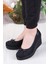 King Annabel Rahat Hafif Anatomic Insole Taban Dolgu Topuk Kadın Ayakkabı 3