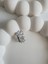 Leyya Jewelery Üçlü Baget Taşlı Kıkırdak Küpe- Gümüş Renk 1