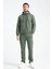 Haki Erkek Eşofman Takımı Mevsimlik Luxe Kalite Pamuklu 1