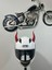 Motor & Motosiklet Kırmızı Kask Dış Aksesuar Ejderha Boynuzu 1