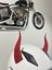 Motor & Motosiklet Kırmızı Kask Dış Aksesuar Ejderha Boynuzu 4