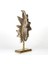 Dekoratif Metal Kaideli Yaprak Gold Eskitme 23 x 48 x 9,5 cm . 2