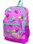 - High Kids Açık Pembe Makaron Desenli Dört Bölmeli Okul Sırt Çantası 23462 2