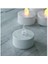 Pilli LED Tealight T-Light Mum Pilli Mum LED Işık Sıcak Sarı Renk Dekorasyon Süsleme Düğün Kına Organizasyon (6) 3