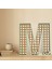 Isme Özel Ahşap Rattan Harf 20 cm 1