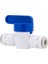 Su Arıtma Cihazı Plastik Ara Vana 1/4’’ Quick - 6mm 1