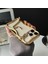 Apple iPhone 16 Pro Uyumlu Kılıf Zebana 3D Snake Silikon Kılıf Gold 3