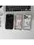 Apple iPhone 11 Uyumlu Kılıf Zebana 3D Snake Silikon Kılıf Rose Gold 4