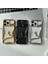 Apple iPhone 11 Uyumlu Kılıf Zebana 3D Snake Silikon Kılıf Rose Gold 5