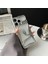 Apple iPhone 16 Pro Max Uyumlu Kılıf Zebana 3D Snake Silikon Kılıf Gri 2