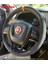 Fiat Uyumlu Doblo 2015-2021 Arası Araca Özel Direksiyon Kılıfı Alknatara-Karbon 3
