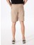 D5SM-SHT3932 Bej Relaxed Fit Baskılı Kargo Şort 5