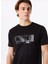 D5SM-TST3750 Siyah Bisiklet Yaka Relaxed Fit Baskılı T-Shirt 1