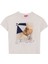 Ekru Kız Çocuk Baskılı T-Shirt BRB5SG-TST6012 1