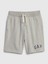 Erkek Çocuk Gri Gap Logo Pull-On Şort 1