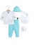 Best Friedens 5'li Zıbın Set Mint Yeşili 1