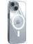 iPHONE 15 Şeffaf Magsafe Kılıf Kamera Çıkıntılı Korumalı Silikon 1