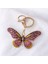 Taşlı Kelebek Temalı Çanta Charmı 2