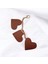 Deri Kalp Çanta Charmı (Bag Charm) 2