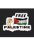 Filistin Gazze Bayrak Sticker Araba Etiket 19 cm 1