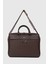 Unisex Laptop & Evrak Çantası 13"-14.6" Inç Kahverengi 6