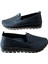 22385 Kadın Deri Comfort Casual Ayakkabı Siyah 2