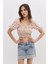Balon Kol Crop Top 1