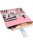 Desenli Yıkanabilir Cepli Kitap Kılıfı 20 x 25 cm Çok Amaçlı Çanta Book Cover 2