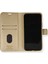 Apple iPhone 11 Pro Kılıf Deri Kartlıklı Kılıf Kapaklı Kılıf Cüzdanlı - Gold 3