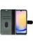 Samsung Galaxy A16 5g Kılıf Deri Kartlıklı Kılıf Kapaklı Kılıf Cüzdanlı - Siyah 4