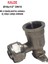 Ø16X1/2" Pex Bağlantılı İç Dişli Ayaklı Dişi Dirsek (Mobil Sistem Boru Bağlantı Parçası) 1