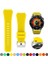 Huawei Watch Gt 4 46MM / Gt Runner Uyumlu Tokalı Çapraz Çizgili Silikon Kordon 22MM 2