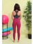 Push Up Özellikli Yüksek Bel Toparlayıcı Kadın Spor Tayt 3