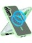Samsung Galaxy S25 Kılıf Kamera Çıkıntılı Mat Magsafe Wireless Şarj Destekli Siyah Renkli Hassas Butonlu Flet Kapak 1