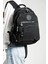 Sanmorris Unisex Suya Dayanıklı Krinkıl Kumaş Çok Gözlü Orta Boy Laptop Okul ve Sırt Çantası 1